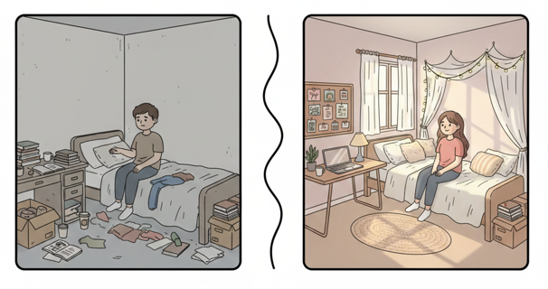 Makeover Kamar Sempit: Tips Mendekorasi Estetika ala Pinterest dengan Budget Anak Kuliah